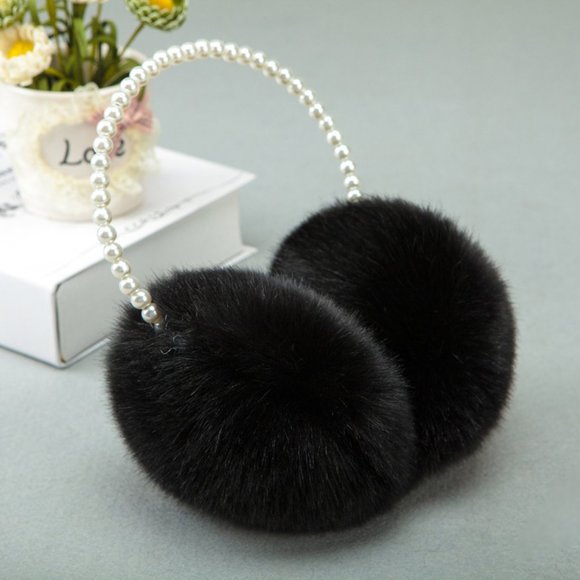🌼HP🌼 NIP Pearl Band Earmuffs 4 Colors Available - Picture 3 of 4